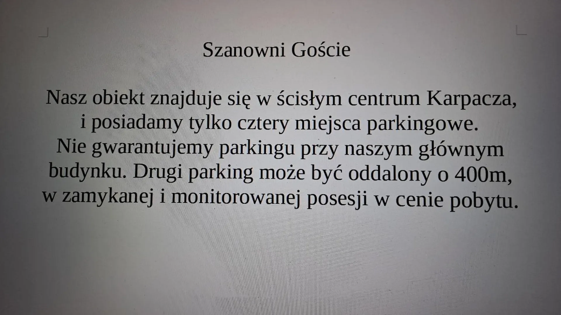 Kwatera prywatna Willa Kamil w Centrum Karpacz